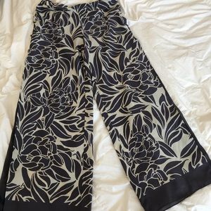 Anthropologie Lotus Bloom wide leg pants